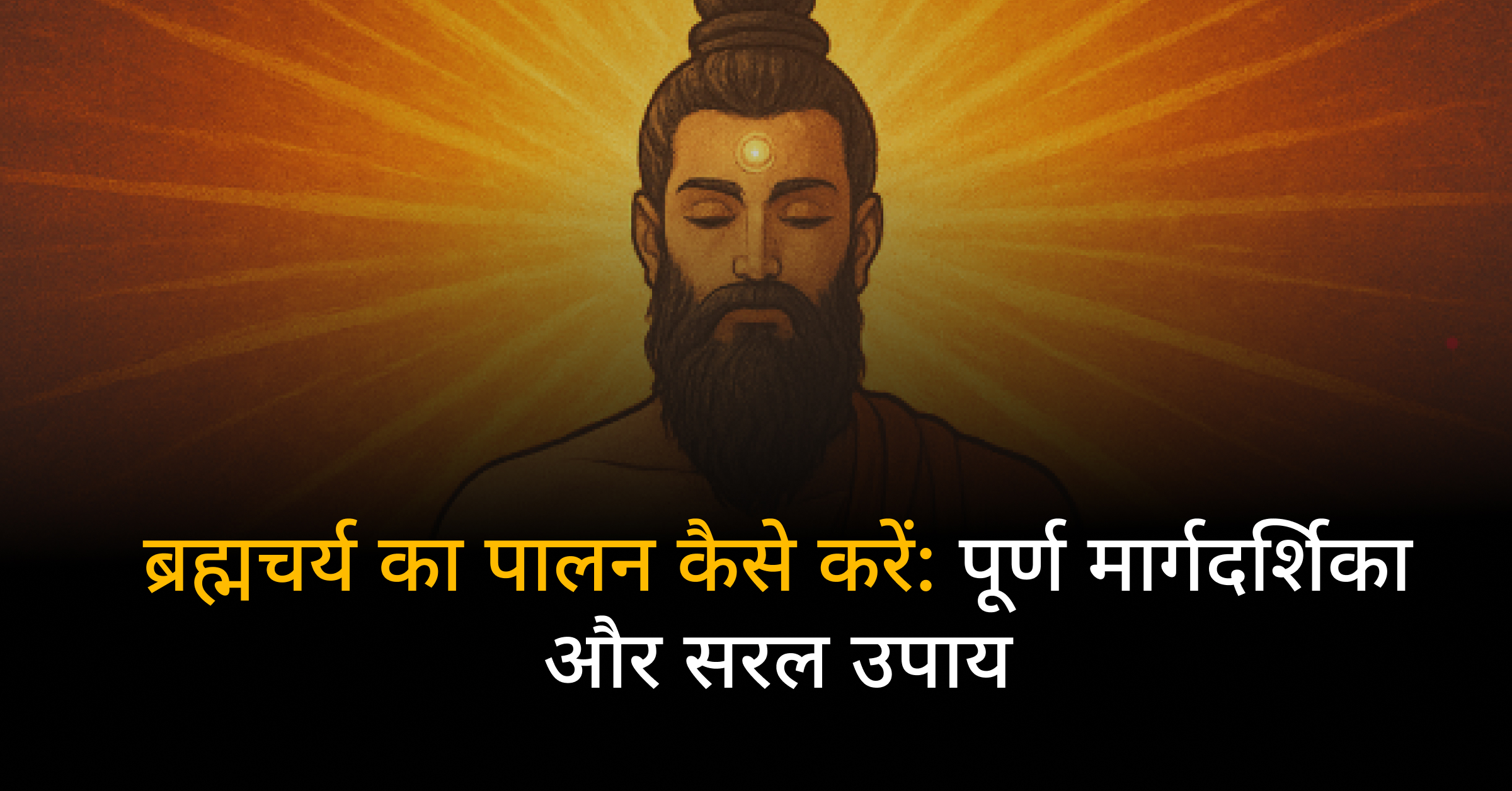 ब्रह्मचर्य का पालन कैसे करें: पूर्ण मार्गदर्शिका और सरल उपाय